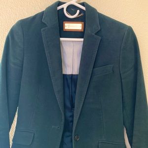 Green Massimo Dutti Blazer